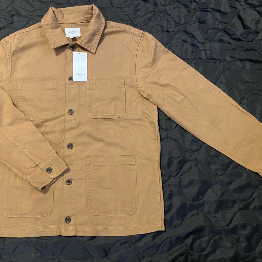 Goodfellow & Co Men's Light Brown Shirt Jacket